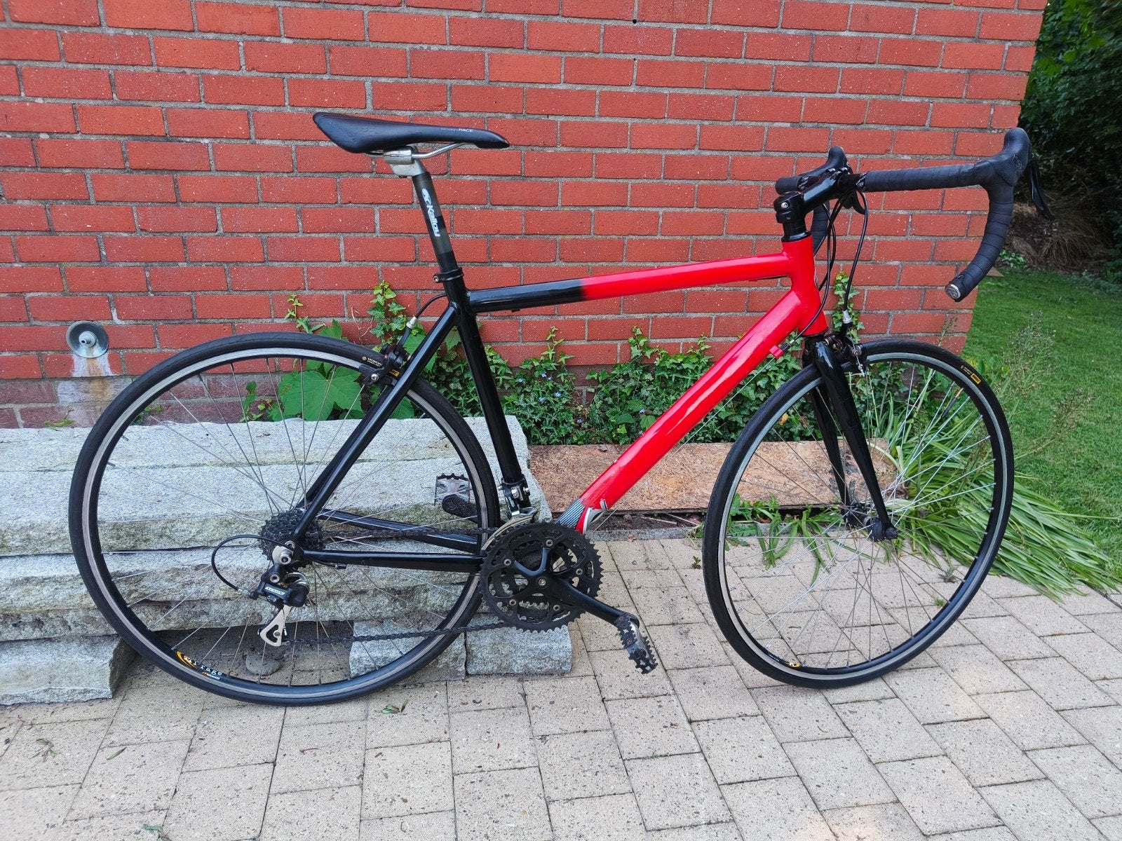 Koersfiets maat 54, Ophalen