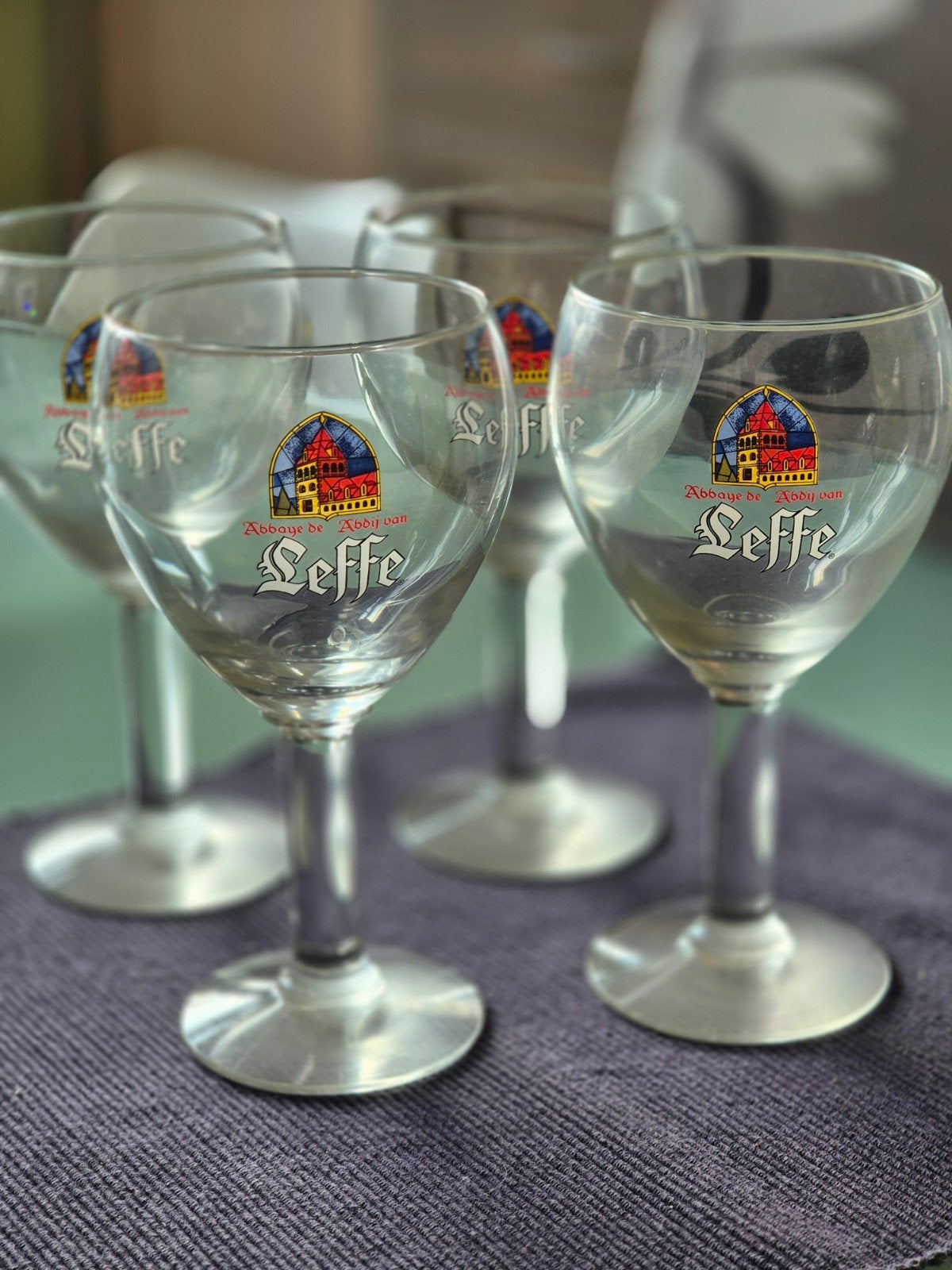 Leffe glazen, Collections, Enlèvement, Utilisé, Verre ou Verres, Leffe