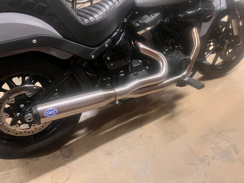 S&S 2-1 uitlaat m8 softail, Ophalen of Verzenden, Gebruikt