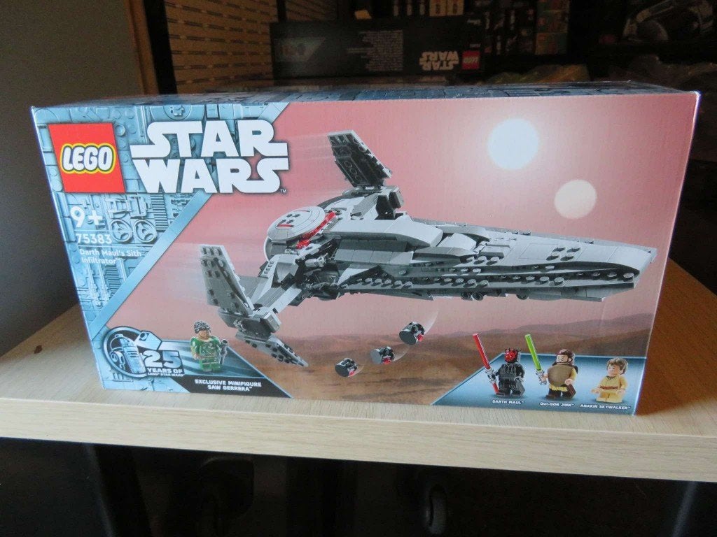 Lego Star Wars 75383 Darth Maul's Sith Infiltrator (2024), Kinderen en Baby's, Speelgoed | Duplo en Lego, Star Wars, Lego, Nieuw