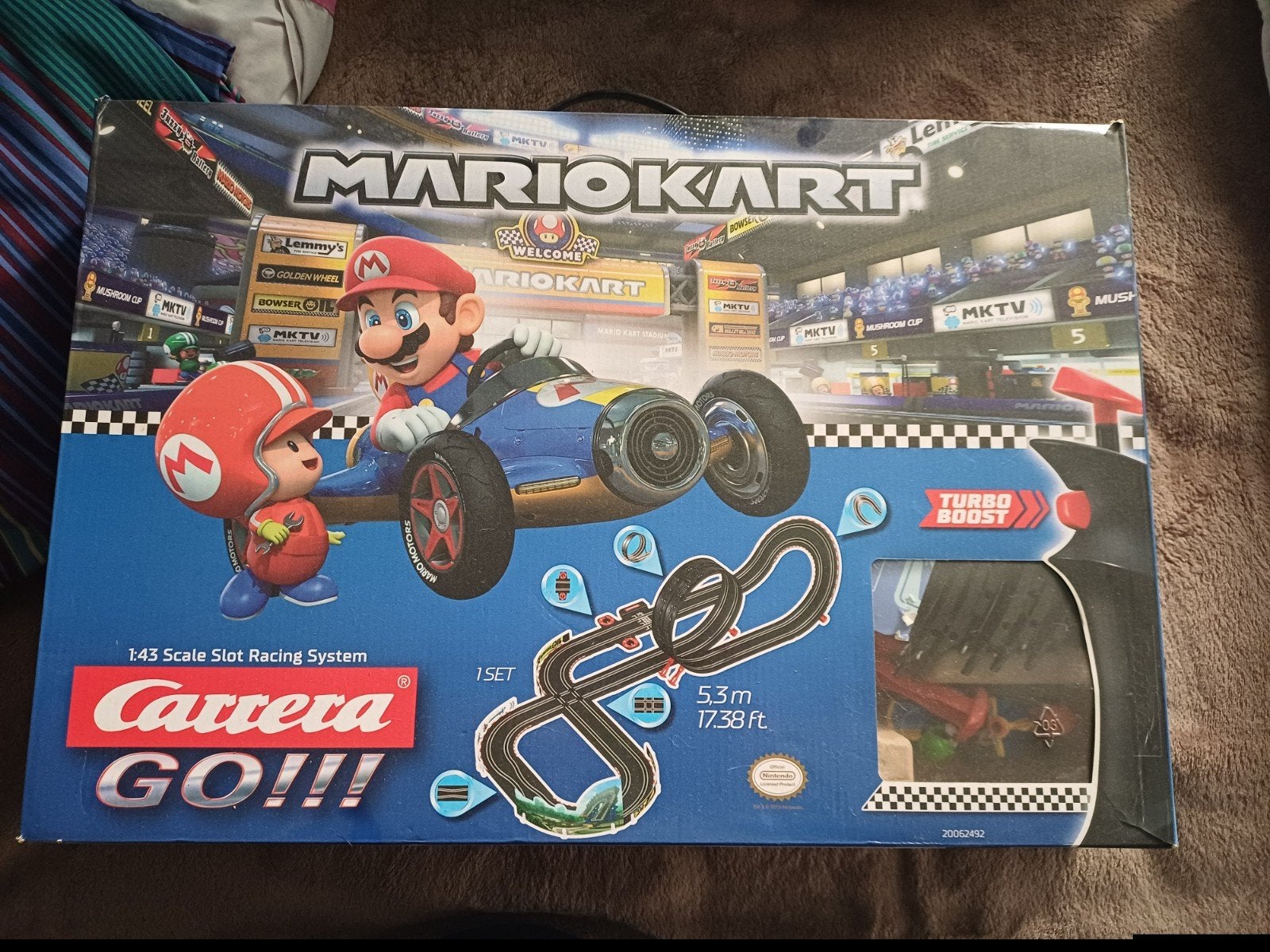 Mario kart racebaan, Ophalen, Racebaan