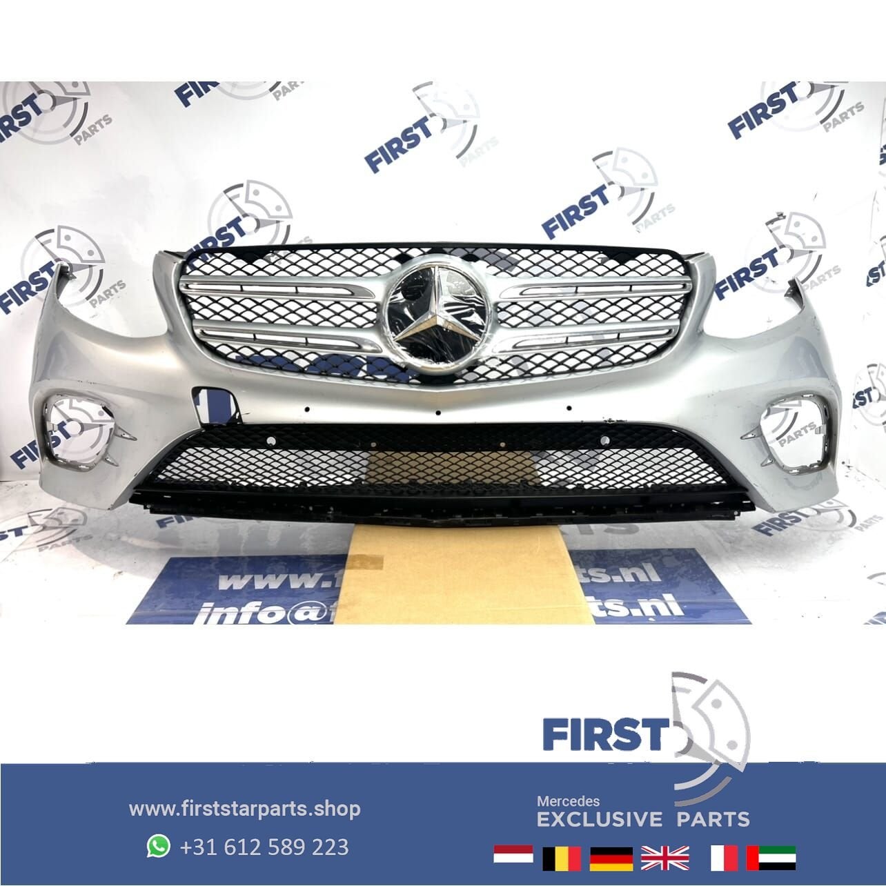 W253 BUMPER GLC AMG PRE-FACELIFT origineel Mercedes VOORBUMP, Utilisé, -, Avant, -
