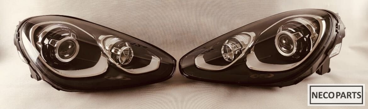 PORSCHE CAYENNE 7P5 FACELIFT XENON KOPLAMPEN KOPLAMP, -, Utilisé, -, -