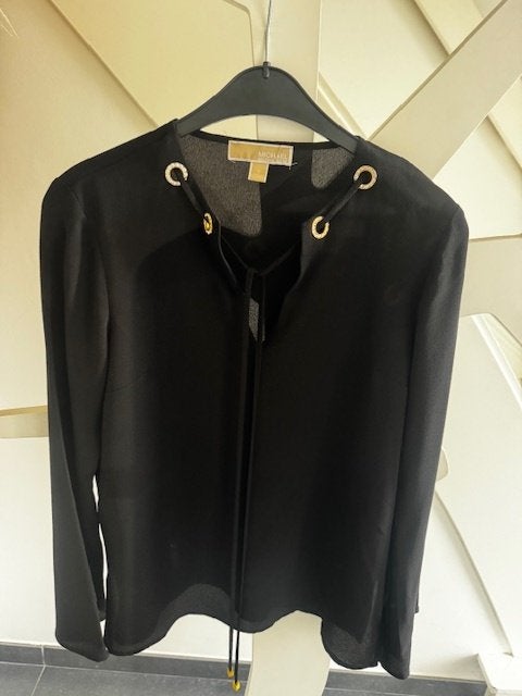 Zwarte tuniek met strass Michael Kors maat S, Michael Kors, Ophalen of Verzenden, Maat 36 (S), Zwart