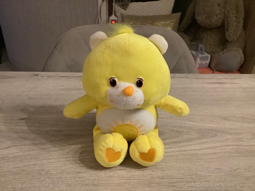 Troetelbeertje (Care Bears) pluche character (26 cm), Gebruikt, Overige merken, Beer, Ophalen of Verzenden