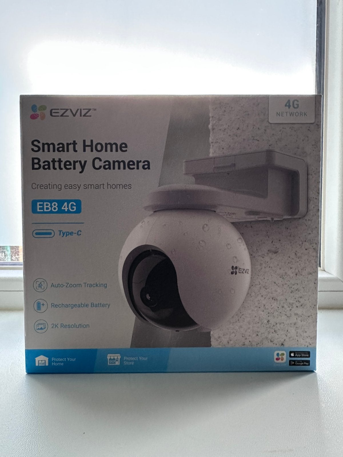 Ezviz eb8 4g bewakingscamera, Ophalen of Verzenden, Zo goed als nieuw