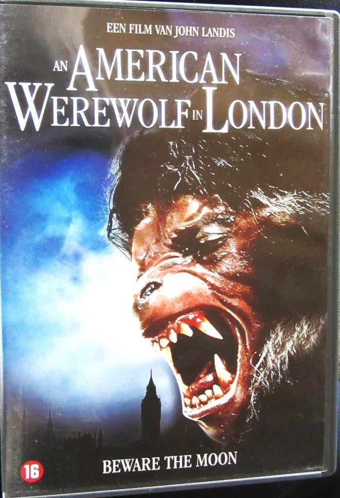 DVD HORROR- AN AMERICAN WEREWOLF IN LONDON, Alle leeftijden, Ophalen of Verzenden, Zo goed als nieuw, Monsters