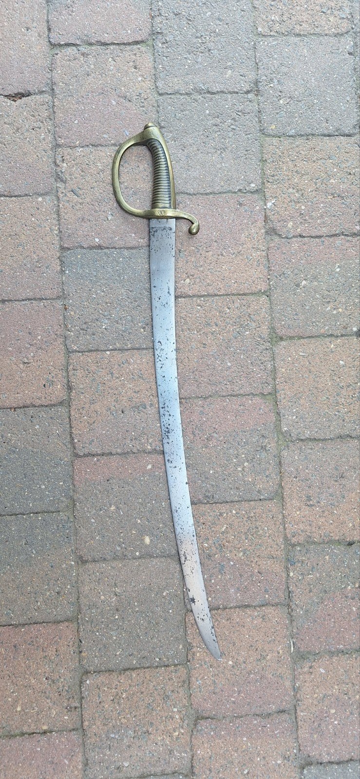 Sabre briquet français, Enlèvement