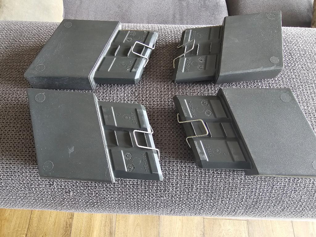 Auping ophoogpoten, Huis en Inrichting, Ophalen of Verzenden, Gebruikt, Bedbodem