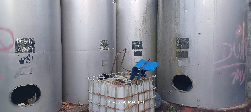 tanks inox usees  5 a 12,5k L, Enlèvement, Autre, Technologie laitière