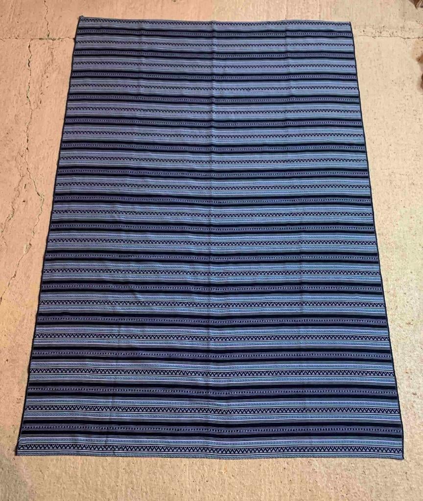 Tapis rayé Foulard 215/146 cm, Enlèvement ou Envoi, Utilisé