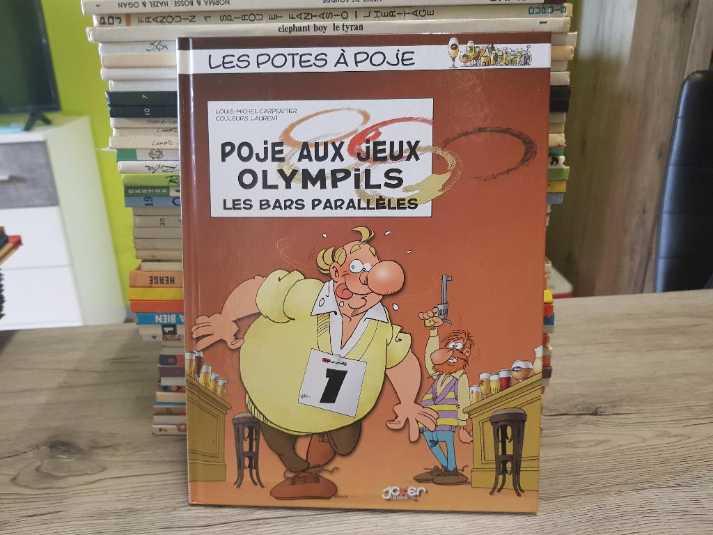 av 1 bd de Poje aux jeux olympils eo pv 2.00 eur, Livres, BD, Une BD, Enlèvement ou Envoi, Neuf