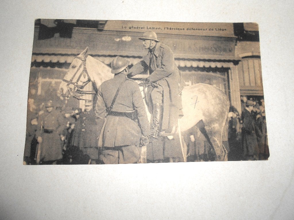 ancienne carte postale general Leman  defenseur de Liège, Enlèvement ou Envoi, Non affranchie, Liège