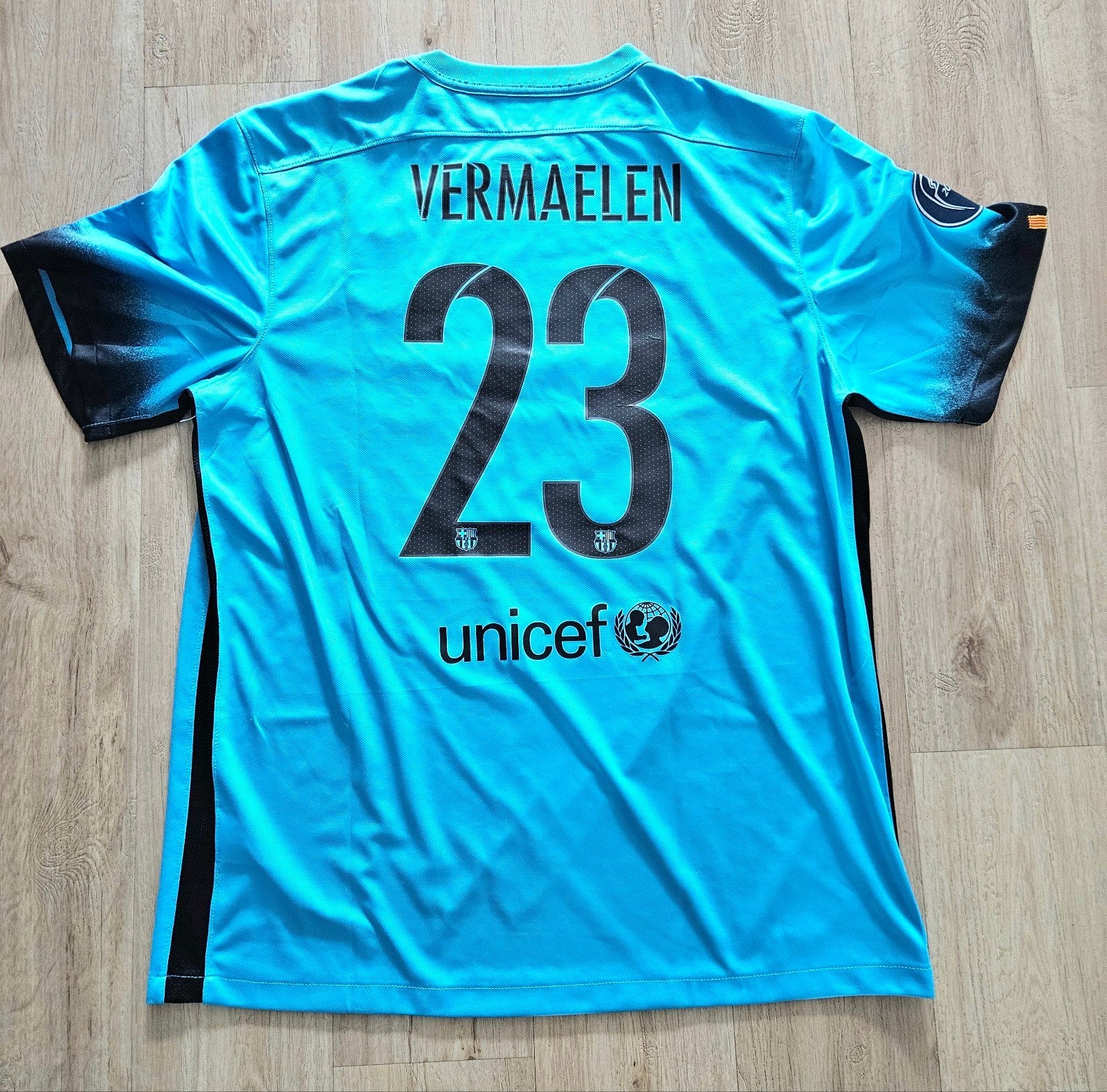 FC Barcelona voetbalshirt Thomas Vermaelen, Ophalen of Verzenden, Zo goed als nieuw, Shirt