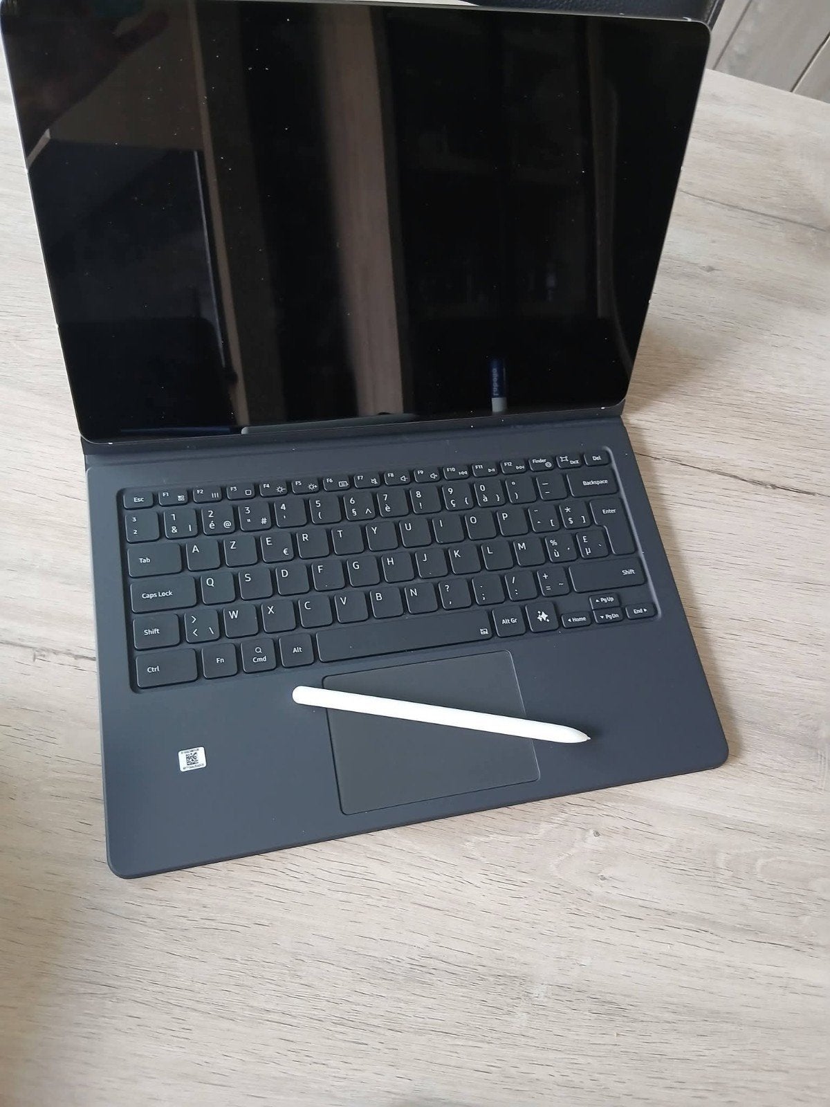 Samsung Galaxy Tab S10 FE Ultra 128 GB Grey + klavier, Computers en Software, Android Tablets, Ophalen, Samsung galaxy tablet