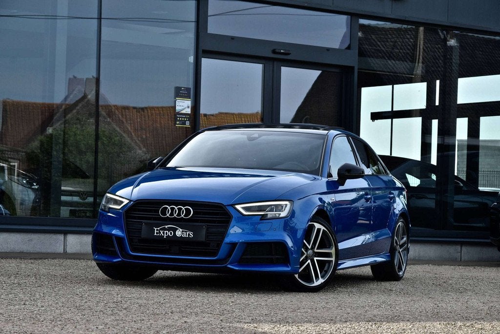 Audi A3 A3 1.5 TFSI S-Line S tronic*PANO DAK*CAMERA*MATRIX L, Automaat, 4 deurs, 4 cilinders, Blauw