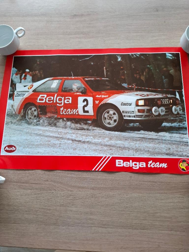 Poster belga, Verzamelen, Ophalen of Verzenden, Zo goed als nieuw, Overige typen