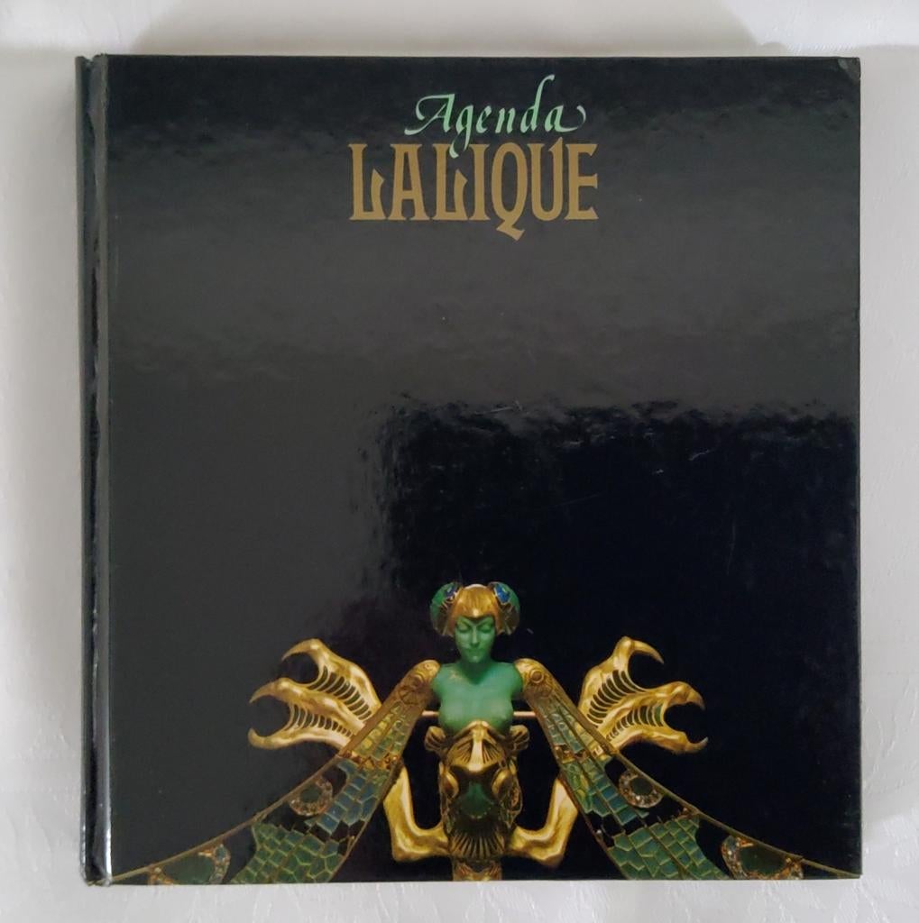 Agenda Lalique (1985) - illustré de photos d'art, Divers, Agendas, Enlèvement, Comme neuf