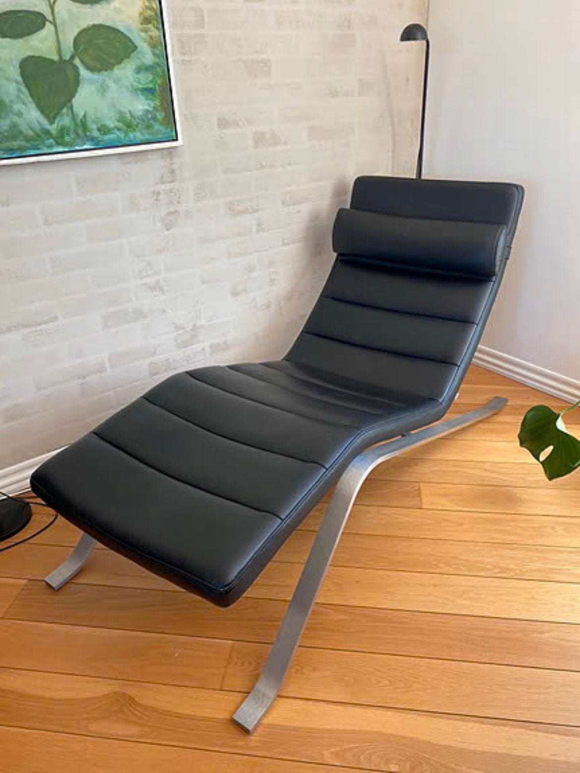 Lounge Chair Pavia BoConcept en Cuir 8263160 cm, Enlèvement ou Envoi, Comme neuf
