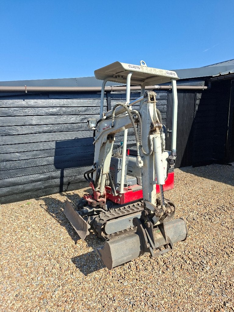 minikraan   Takeutchi  TB108, Ophalen, Kraan