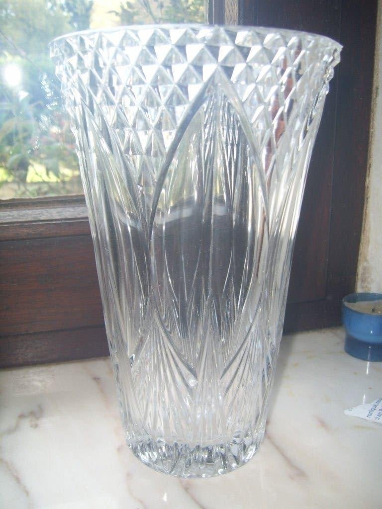 très beau vase val saint lambert, Antiquités & Art, Enlèvement ou Envoi