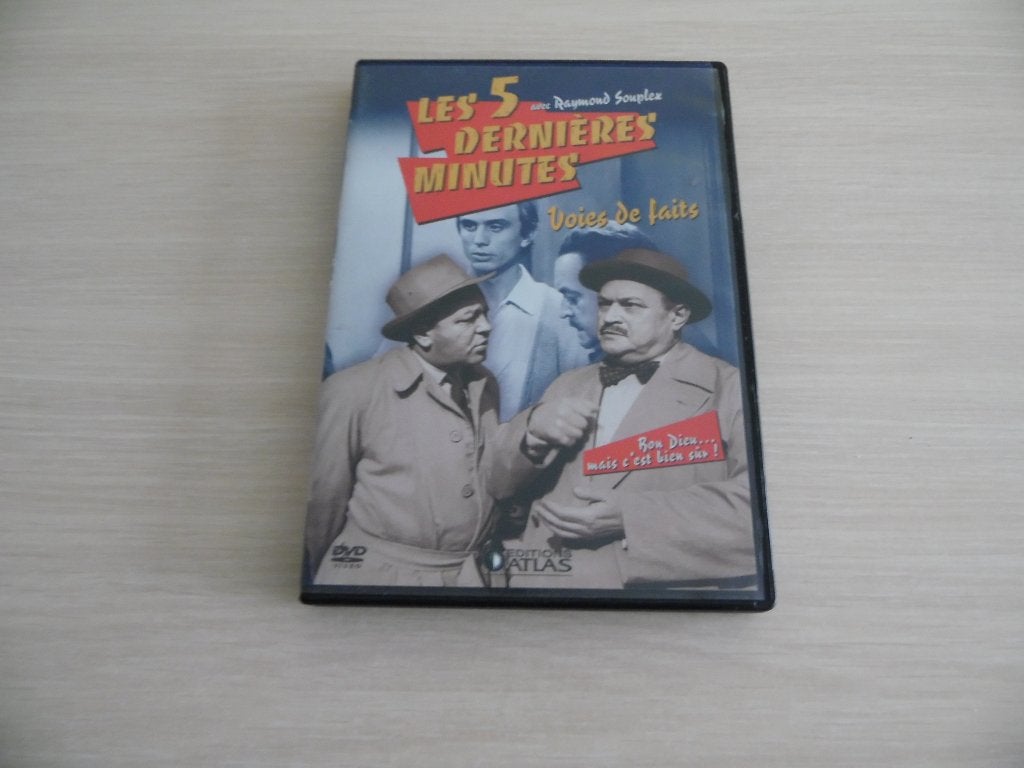 LES CINQ DERNIÈRES MINUTES    VOIES DE FAITS, Cd's en Dvd's, Dvd's | Tv en Series, Alle leeftijden, Overige genres, Ophalen of Verzenden