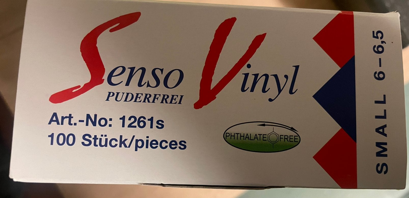 Gants Senso en vinyle 9 boîtes, Divers, Matériel Infirmier, Enlèvement, Neuf