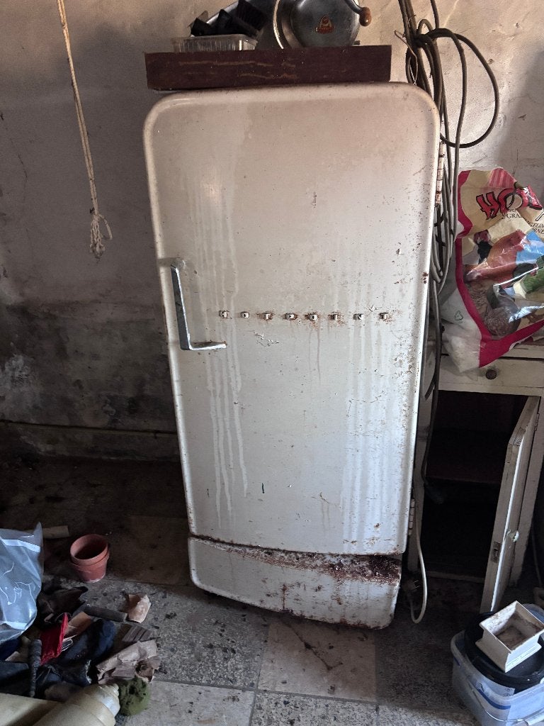 Vintage Hotpoint koelkast – retro model, Verzamelen, Ophalen