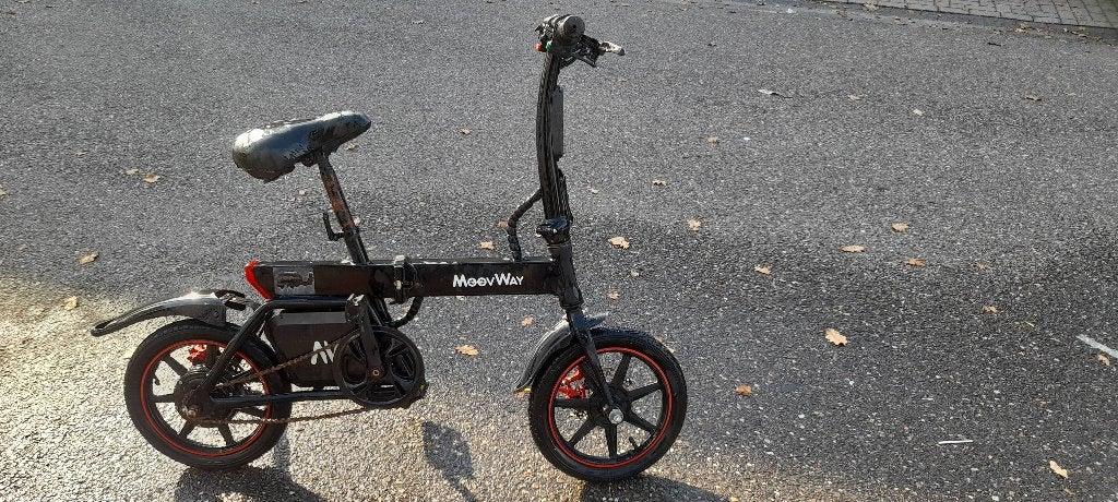 2x Vouwfiets electric, Fietsen en Brommers, Ophalen, Gebruikt, Deels opvouwbaar