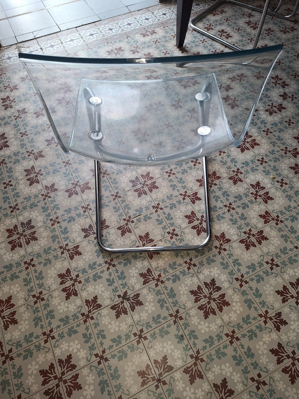 6 chaises TOBIAS  transparentes ikea, Autres couleurs, Enlèvement, Métal, Cinq, Six Chaises ou plus