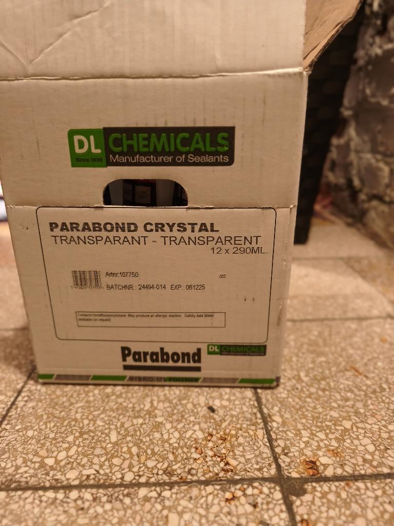 Silicone parabond crystal, Enlèvement, Neuf, Autres matériaux
