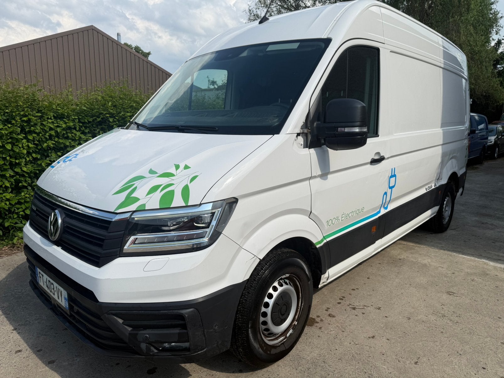 Volkswagen Crafter de 2020 électrique avec 80000 km !, Auto's, Bestelwagens en Lichte vracht, Volkswagen, Te koop, Elektrisch