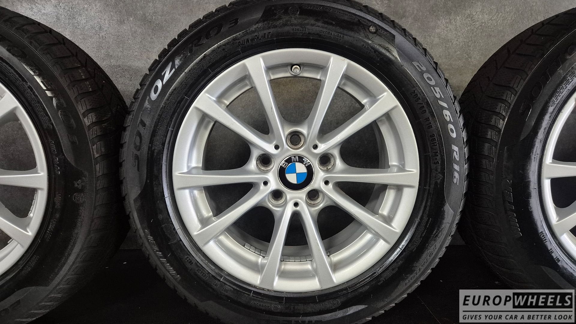 16 inch BMW velgen 3 Serie F30 F31 F32 4 391 winterbanden, Auto-onderdelen, Gebruikt, -, Banden en Velgen, -