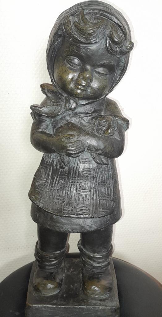 Beeld Mat Wanders., Maison & Meubles, Accessoires pour la Maison | Statues de Bouddha, Enlèvement