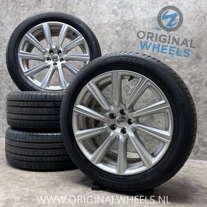 20 inch originele velgen + zomerbanden Volvo XC90 31362277AB, Autos : Pièces & Accessoires, Pneus et Jantes, -, Utilisé, 20 pouces