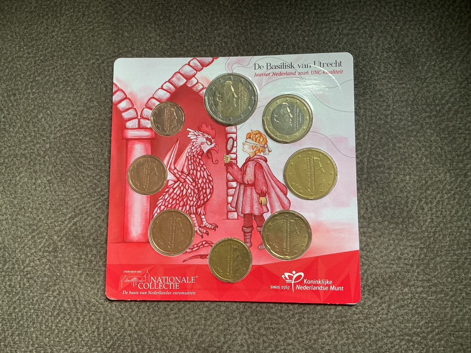2026 Nederland unc set, Postzegels en Munten, Ophalen of Verzenden
