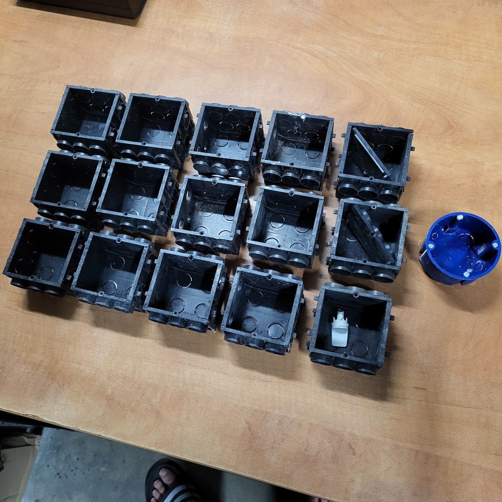 Muller Fix inbouwdozen 60x60x50 mm + ronde doos, Doe-het-zelf en Bouw, Ophalen of Verzenden, Nieuw, Overige merken, Overige typen