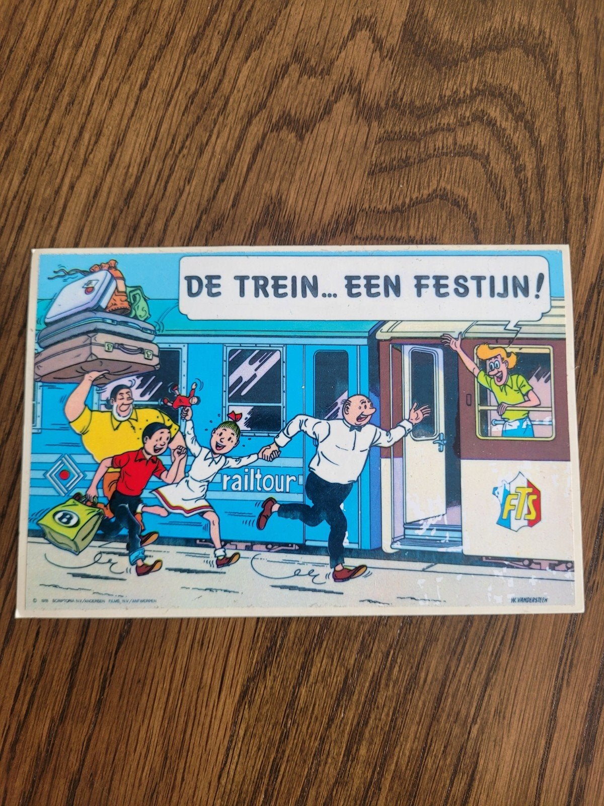 oude sticker suske en wiske, Ophalen of Verzenden