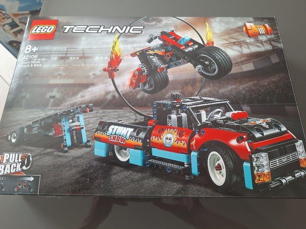 Lego Technic 42106 - Stuntshow Truck & Bike, Instructions incluses, Enlèvement ou Envoi, Lego, Ensemble complet