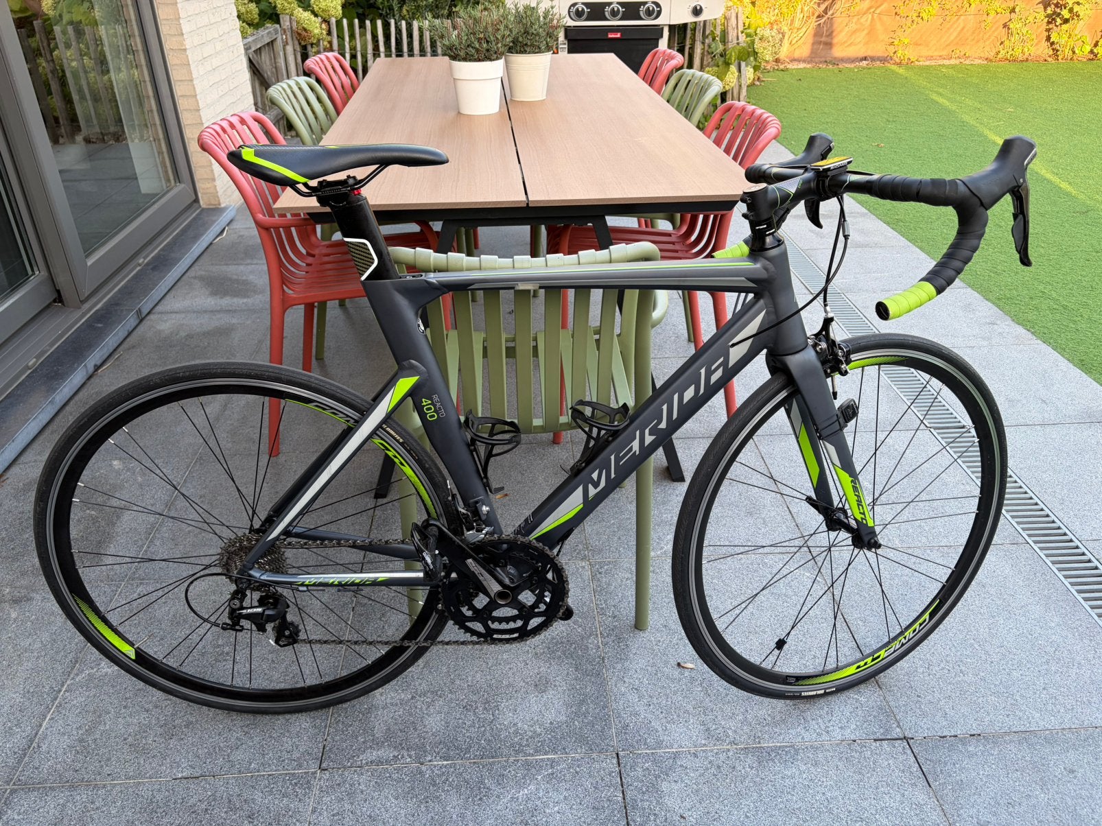 Koersfiets Merida reacto400, Enlèvement, Comme neuf