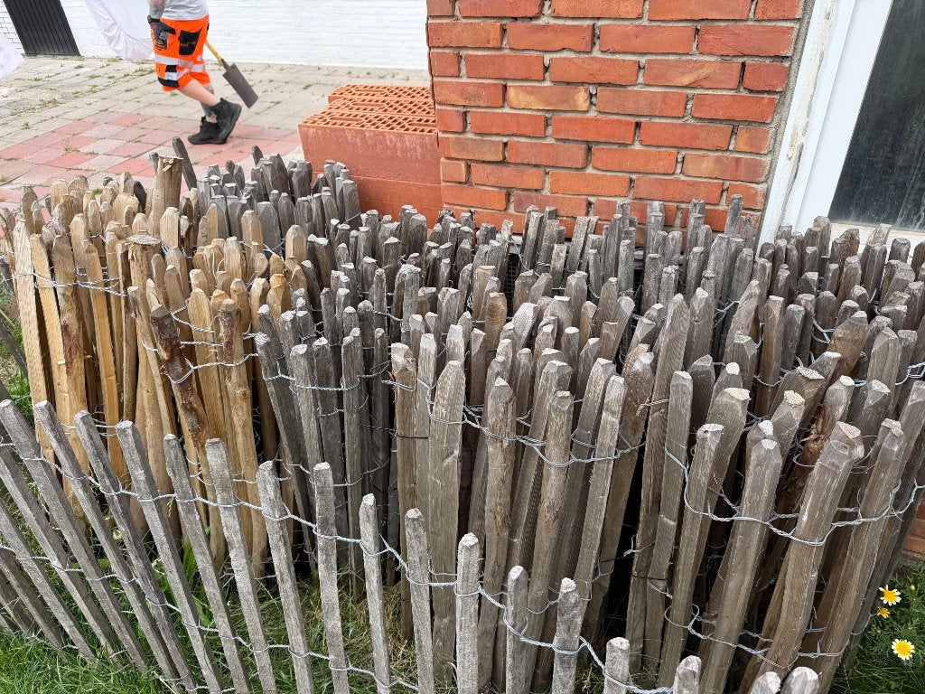 Schapenhek, Tuin en Terras, Ophalen, Zo goed als nieuw, Hout, Tuinhek