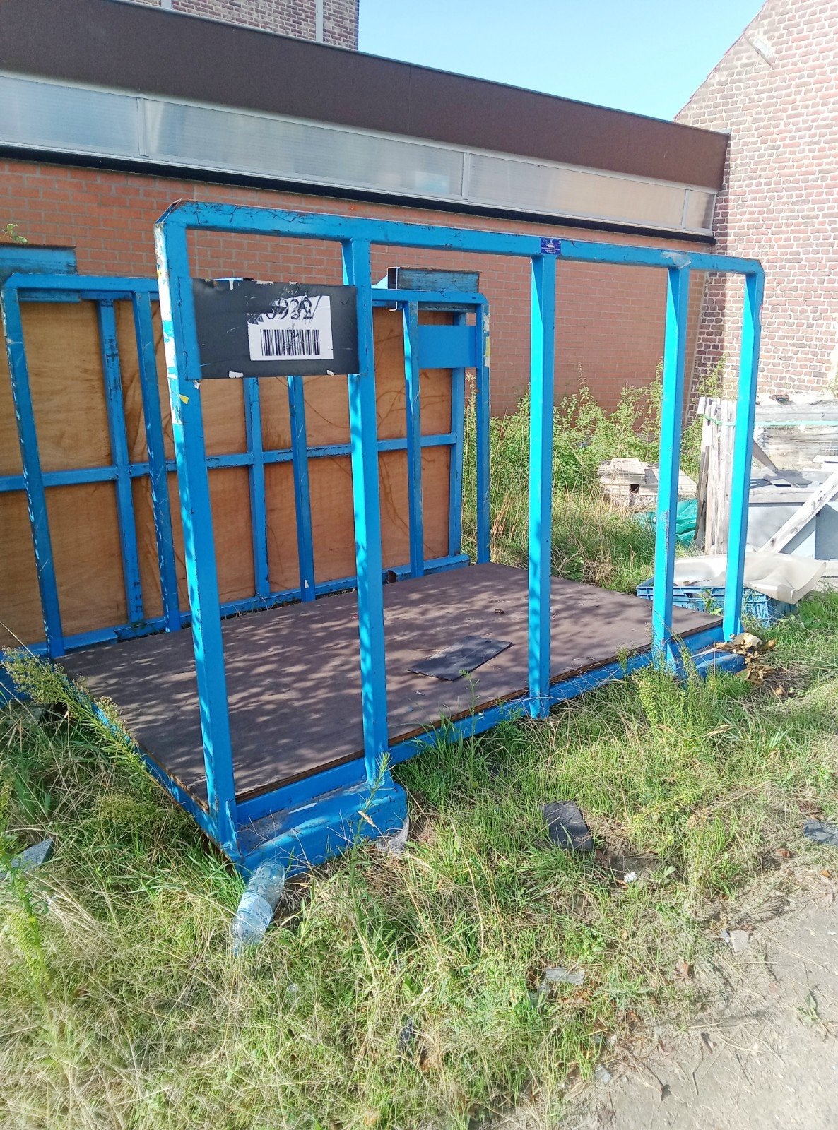 grote metalen stapelbakken /rekken plooibaar rek bak, Doe-het-zelf en Bouw, Kratten en Dozen, Ophalen