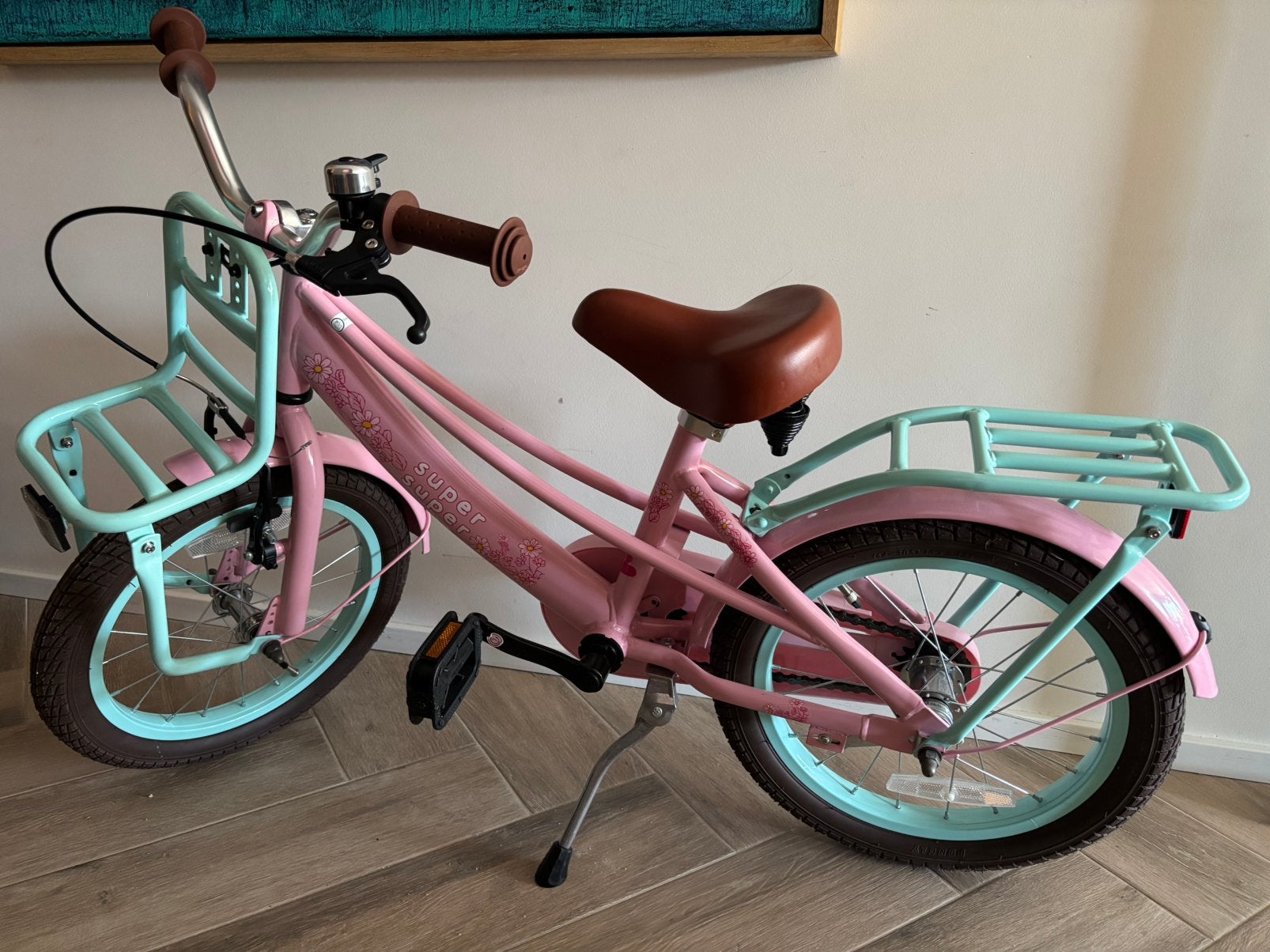 Kinderfiets meisjes 14 inch, Ophalen, Zo goed als nieuw