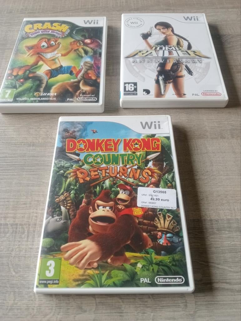 Nintendo Wii spelletjes, Games en Spelcomputers, Games | Nintendo Wii, Zo goed als nieuw, Avontuur en Actie, Vanaf 3 jaar, Ophalen of Verzenden