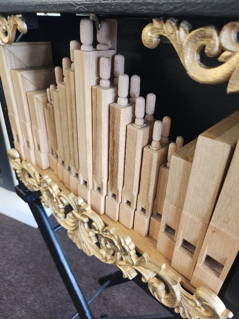 Draaiorgel 20 toons midi buikorgel., Enlèvement, Comme neuf