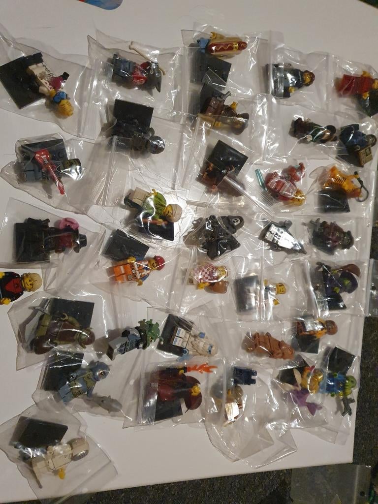 Lego minifigure, Ophalen, Lego