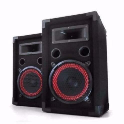 Kleine Discospeakers 8Inch 2 x 150Watt 733, Ophalen of Verzenden, Nieuw, Overige typen