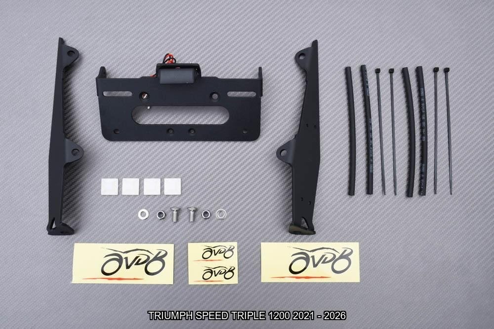 Kentekenplaathouder TRIUMPH SPEED TRIPLE 1200 2021 - 2026