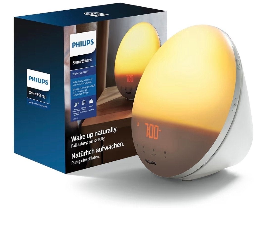 réveil lumineux Philips Smartsleep état comme neuf, Elektronische apparatuur, Wekkers, Ophalen, Zo goed als nieuw, Digitaal