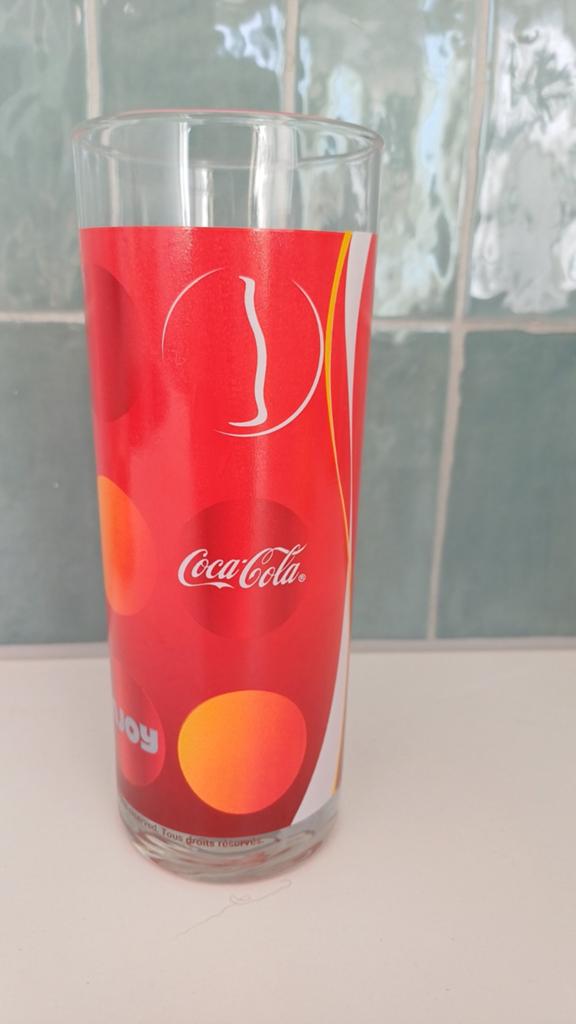 Verre à Coca-Cola à 3€/verre/set (par photo), Collections, Enlèvement